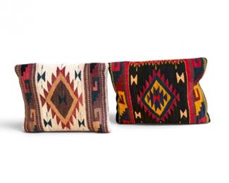 39 2SouthwesternStyleWovenKilimPillowCushionsGeometricDesign