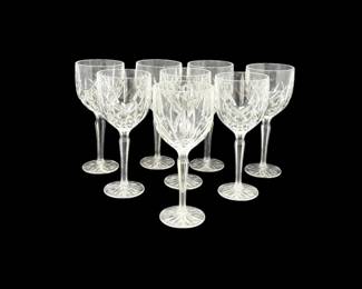 94 MarquisbyWaterfordCrystalCutStemmedWineGlasses8Pcs