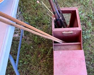 Ice fishing items /poles