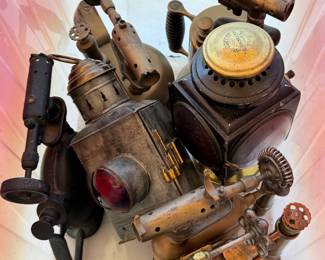 Railroad lanterns, Old Brass Torch’s 