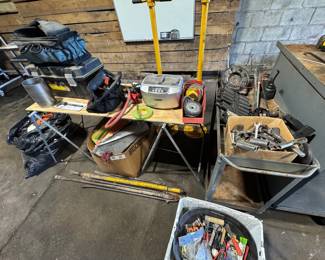 Jack stands tools and more tools ! 