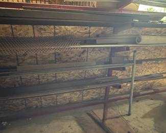 Steel and steel rack 