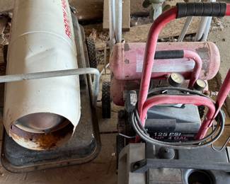 Heaters, generators