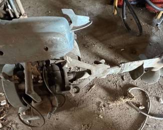 Old boat Motor 