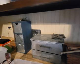 Metal drawers