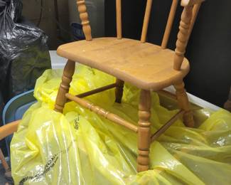 Child's table and chairs