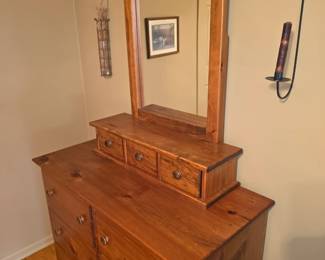 Bedroom furniture. Dresser mirror