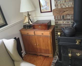 A lot of nice, vintage furniture