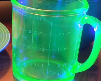 Uranium glass