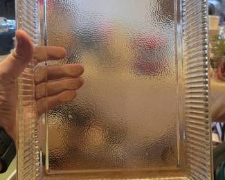 Meat tray from old refrigerator
