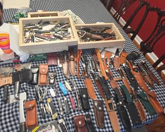 Lots of knives