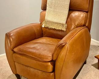 a simple throw to cover the stain or take off the chill