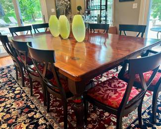 A banquet of food will fit on this table top...gather around!