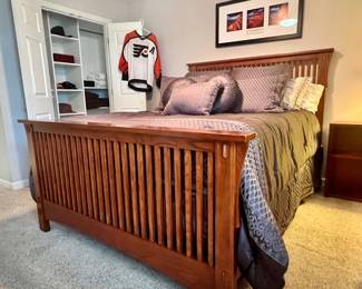 One of three bedroom sets… this is a queen size bed