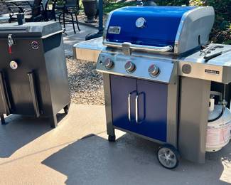 Three separate cookers for sale, including this Weber limited edition series