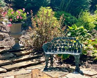 seating and planters