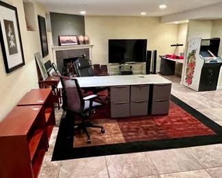 Office furniture, rugs and more