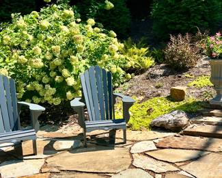 Pollywood style Adirondack chairs