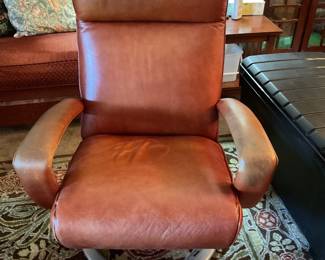 Lafer Leather Chair made in Brazil 
