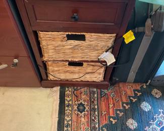 Night stand with storage 