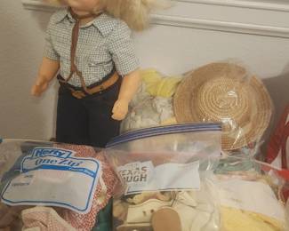 Terri Lee Doll and lots of accessories