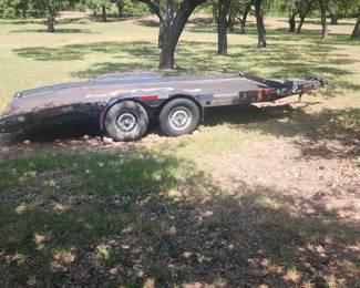 Car hauler flatbed no title 16ft x 6.5ft 