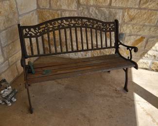 Outdoor bench