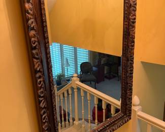 Ornate Acanthus Scroll Wall Mirror