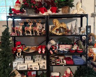 Assorted Christmas Decor and Collectibles Collection, including Department 56