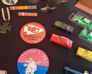 Kansas City Chiefs Vintage 3-Inch Pinback Button