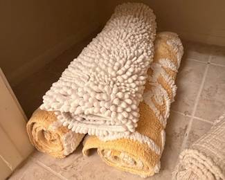 Assorted Cotton Bath Mats (Shag and Chenille)