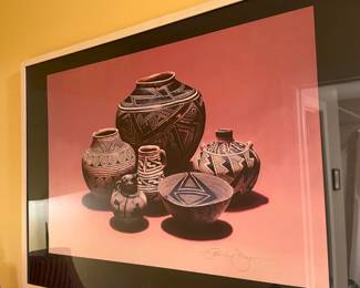 Lucia Dobson Frontier Gallery Southwest Pottery Print