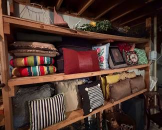 Assorted Decorative Throw Pillows