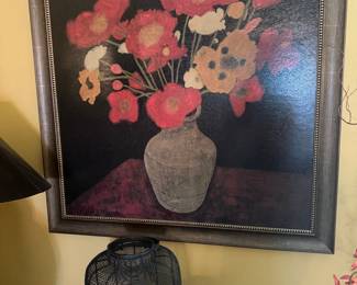 Poppies Still Life Oil Painting