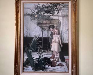 The Broken Flower Pot by Jan Verhas (Print)