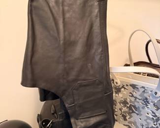 Harley-Davidson Men's Leather Motorcycle Chaps