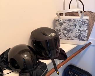 Bogg Bag Original Tote and GMAX Full-Face Motorcycle Helmet