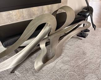 Abstract Stainless Steel Sculpture by Christopher Henderson