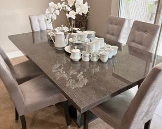 Alf Italia Montecarlo Dining Table and Chairs Set