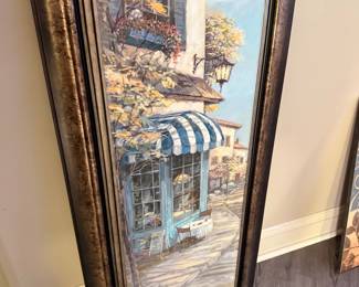 Cafe Scene Oil Painting by Ruane Manning