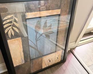 Christ Donovan "Shambala II" Black Modern Framed Art Print