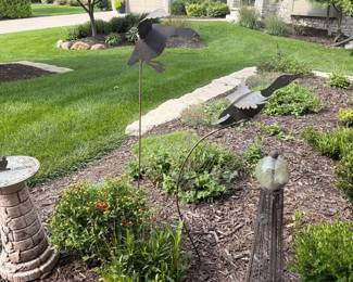 Flying Duck Garden Stakes