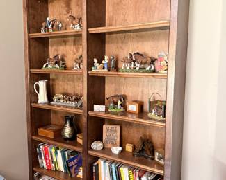 Custom Built-In Style Tall Bookcase