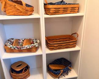 Longaberger Woven Wood Baskets Collection
