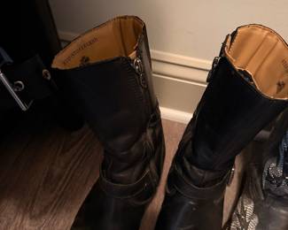 Harley-Davidson Women's Lalanne Black Motorcycle Engineer Boots