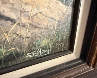 S. Ritzau Oil Painting