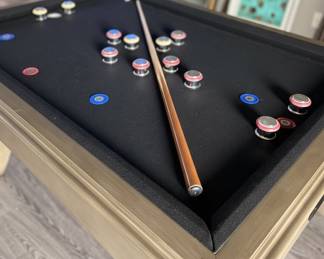 Vintage Bumper Pool Table