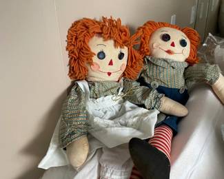 vintage Raggedy Ann & Andy