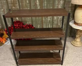 Metal bookcase