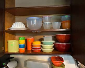 Lots of Tupperware